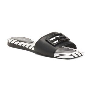 LIVERPOOL LA Leather Dunbar Slide On Sandals